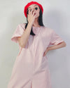 Women Joey Red Stripe Jumpsuit
