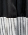 Women Cole Black Colour Block Long Skirt