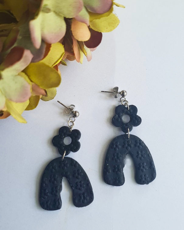 Daisy Rainbow Drop Earring