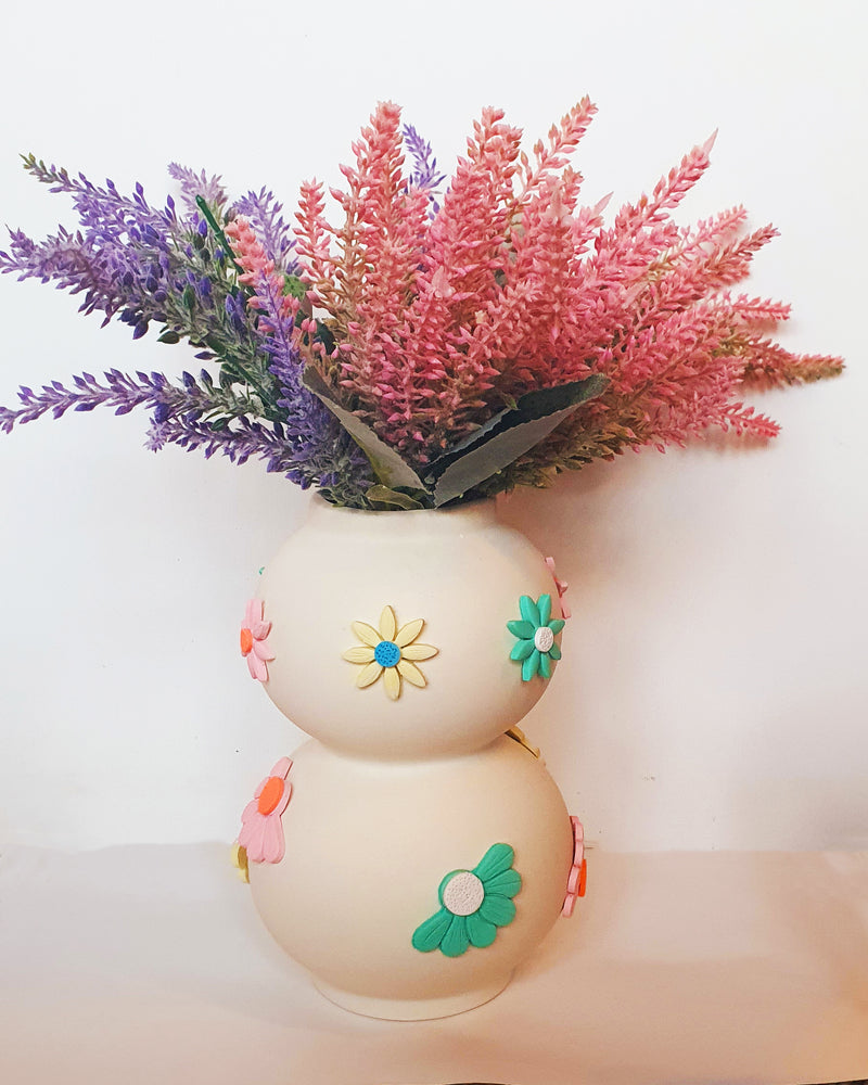 Floral Bubble Flower Vase