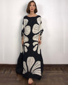 Women Orchid Maxi Kaftan