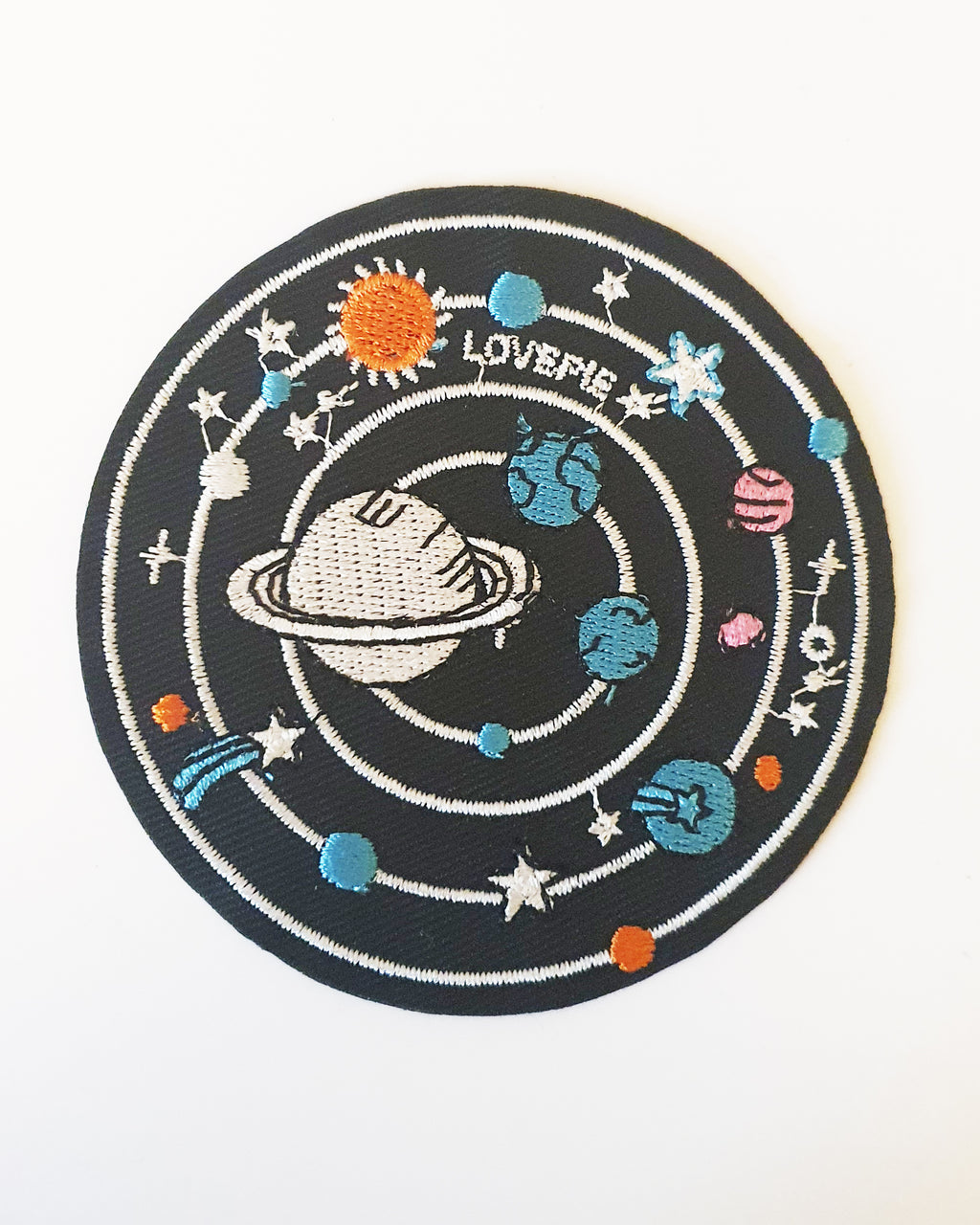 Planets Iron On Patch - Roses & Rhinos