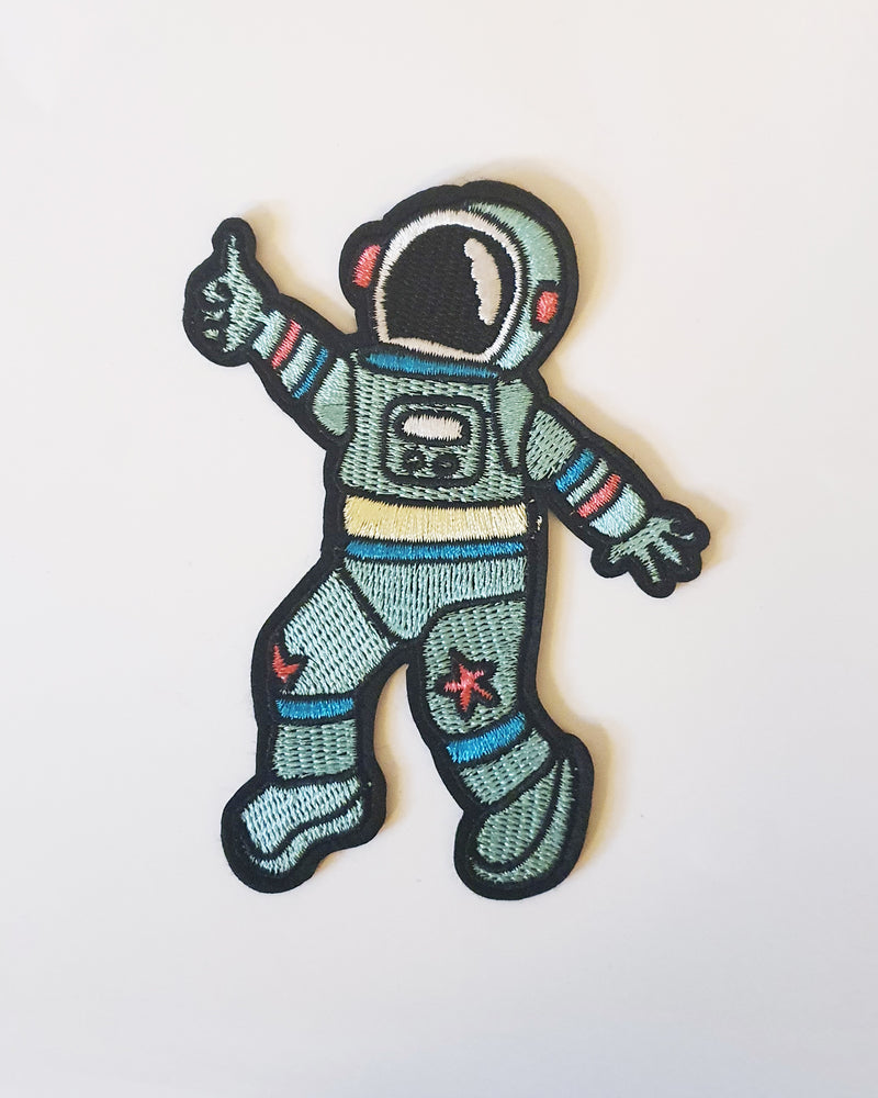 Spaceman Iron On Patch | Roses & Rhinos