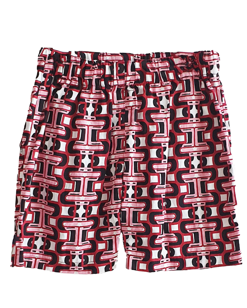 LL Cool Links Red Shorts - Roses & Rhinos