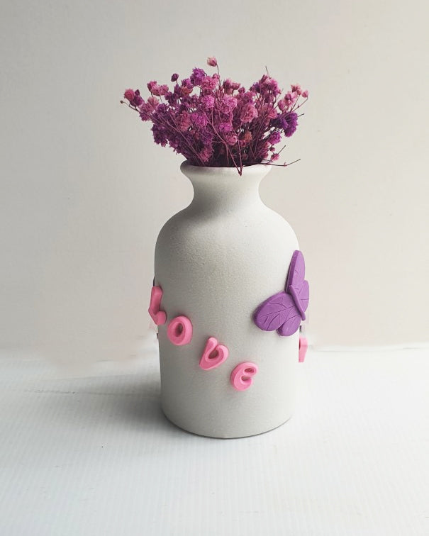 Love Butterfly Small Vase